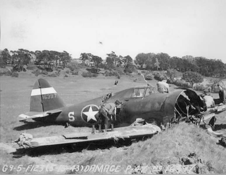 WW2 plane crashed at Royal Norwich