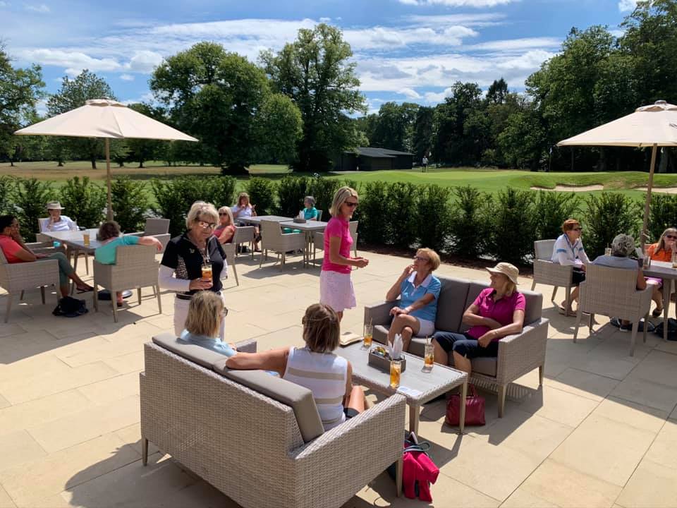 Patio at The Stables, Royal Norwich