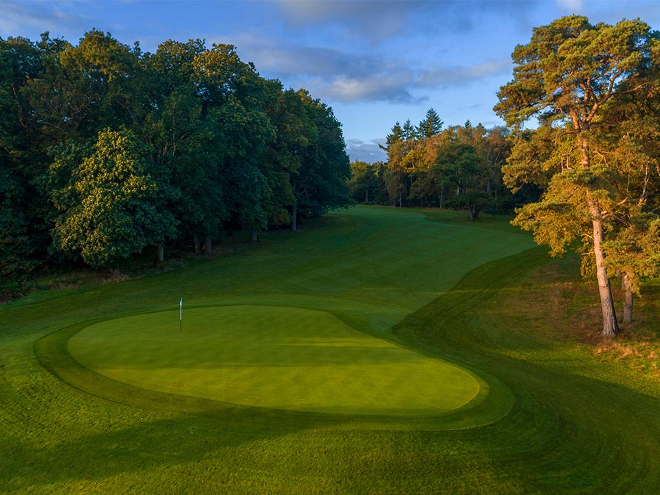 Royal Norwich 1st hole on 6-hole course